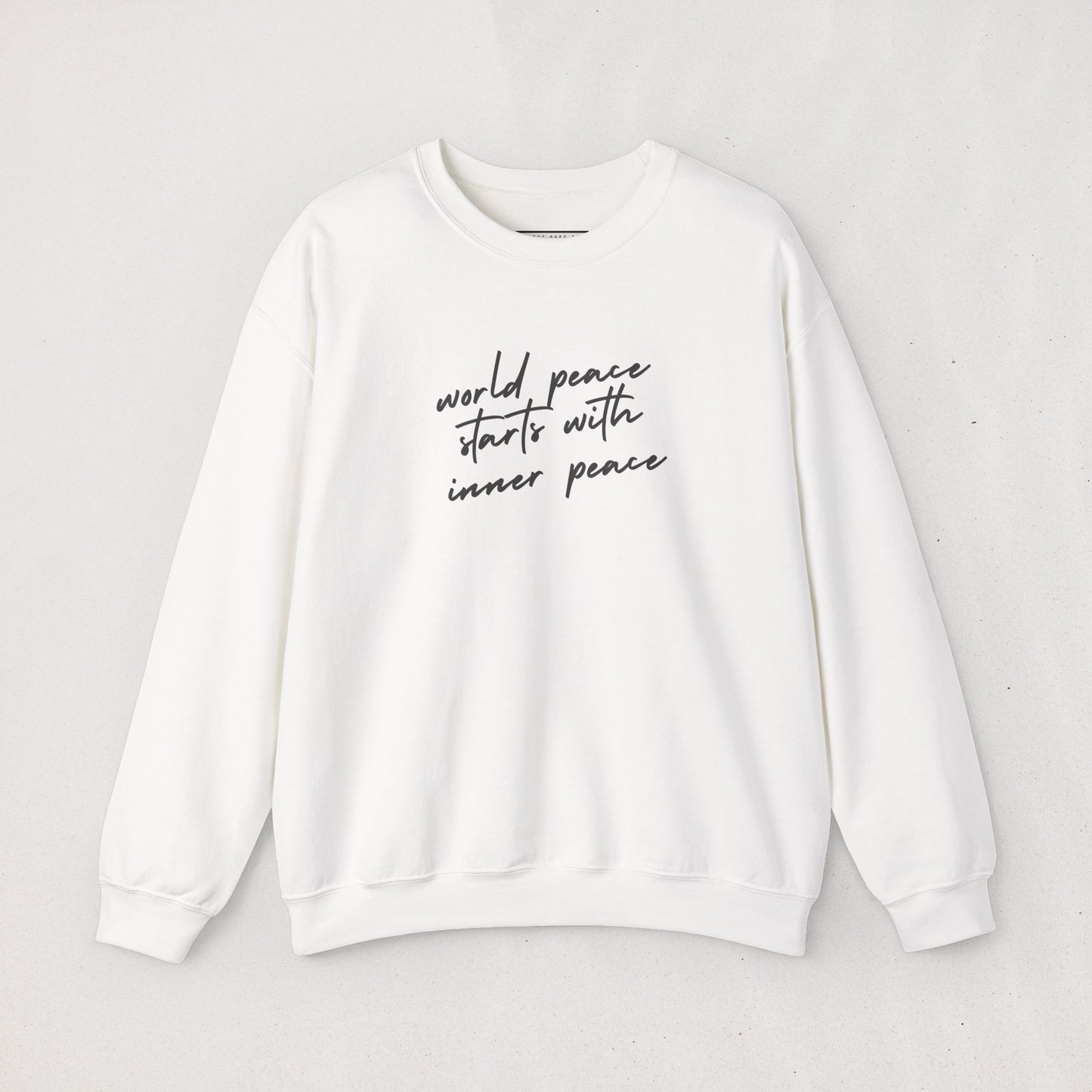 The World Peace Starts With Inner Peace Sweatshirt