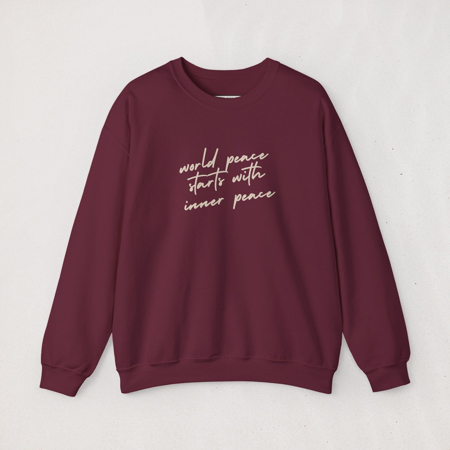 The World Peace Starts With Inner Peace Sweatshirt