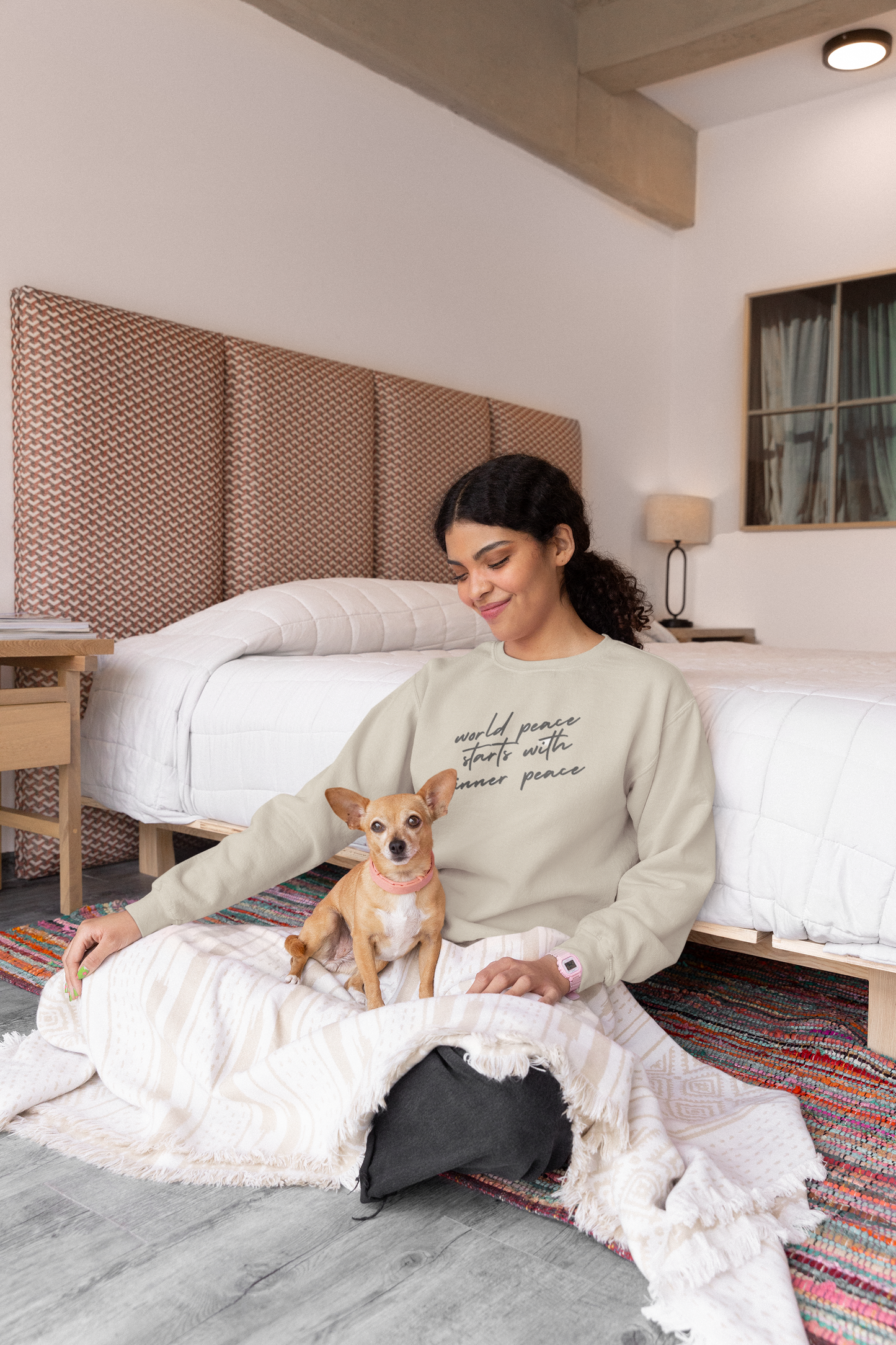 The World Peace Starts With Inner Peace Sweatshirt